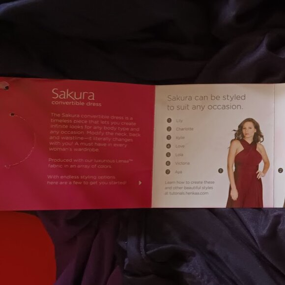 Henkaa Convertible and Reversible Dress x2 - Picture 6 of 11